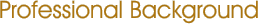 Professional Background
